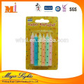 Stylish Colorful Thin Pillar Taper Candle With High Quality Certificates